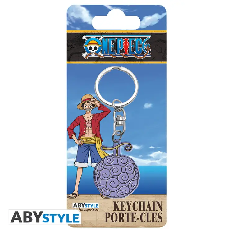 ABYstyle - ONE PIECE - PVC Keychain - Demon Fruit Gum-Gum