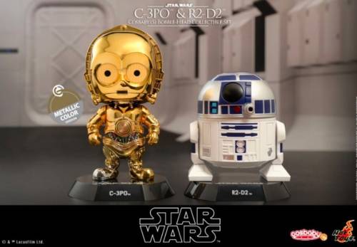 Hot Toys - STAR WARS - Cosbaby - Wave 1 - C-3PO & R2-D2