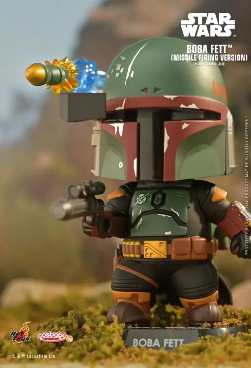 Hot Toys - STAR WARS - Cosbaby - Wave 1 - Boba Fett 'Missike Firing Version'