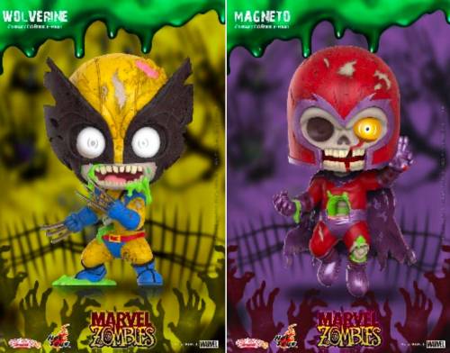 Hot Toys - MARVEL - Cosbaby - Wave 1 - Wolverine & Magneto Zombies Set