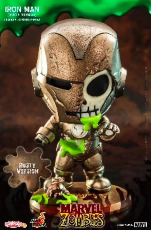 Hot Toys - MARVEL - Cosbaby - Wave 3 - Iron Man Zombie Rusty Version