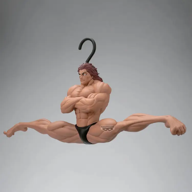 Banpresto - BAKI - Yujiro Hanma - Figure Hanger Grandista x Figure Life 24cm