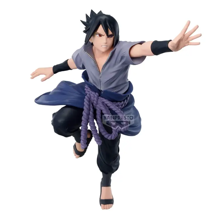 Banpresto - NARUTO SHIPPUDEN - Sasuke Uchiha - Figure Vibration Stars 14cm