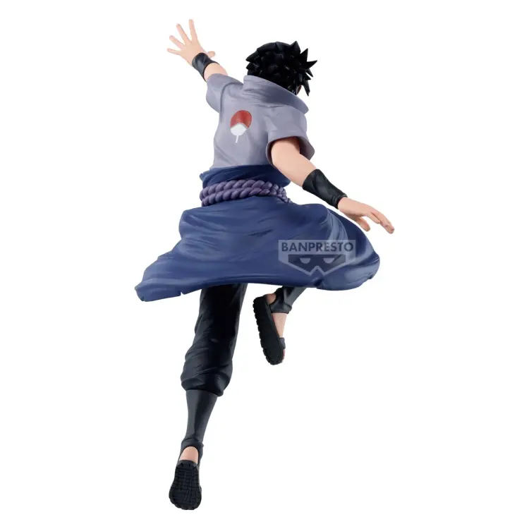 Banpresto - NARUTO SHIPPUDEN - Sasuke Uchiha - Figure Vibration Stars 14cm