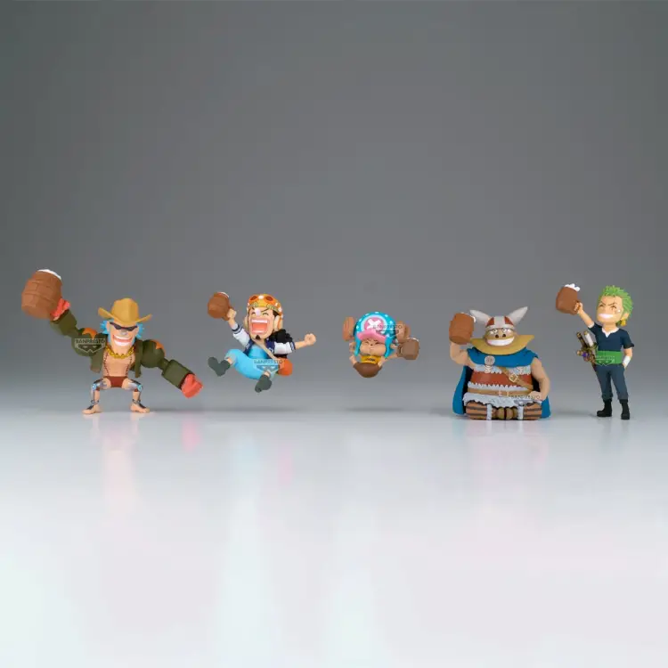 Banpresto - ONE PIECE - WCF - Assortiments 12 Figurine 4-7cm