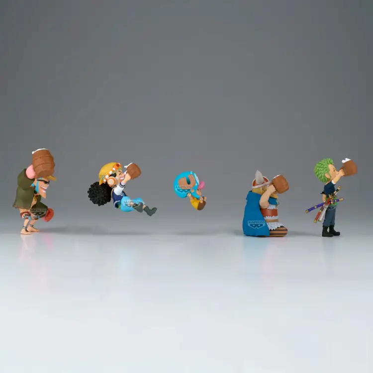 Banpresto - ONE PIECE - WCF - Assortiments 12 Figurine 4-7cm