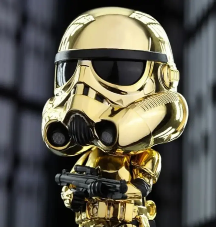 Hot Toys - STAR WARS - Cosbaby - Wave 5 - Stormtrooper Metallic Gold Version