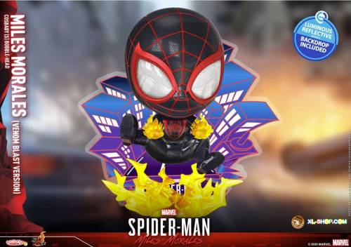 Hot Toys - SPIDERMAN - Cosbaby - Wave 4 - Miles Morales Venom Blast Version