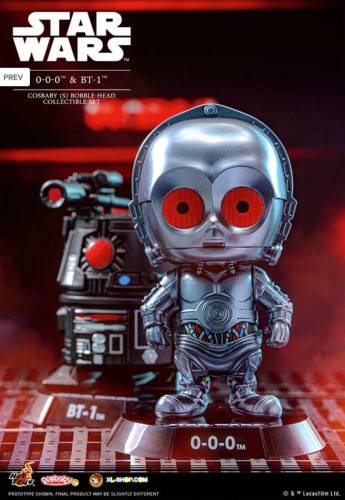 Hot Toys - STAR WARS - Cosbaby - Wave 4 - 0-0-0 & BT-1 Set