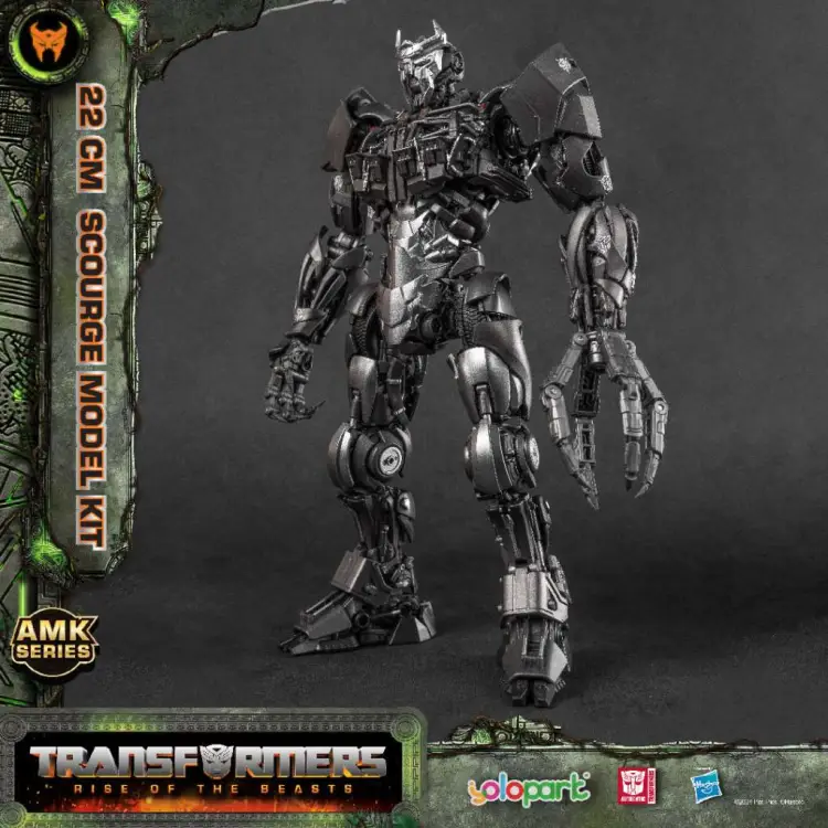 Yolopark - TRANSFORMERS RISE OF THE BEASTS - Scourge - Model Kit 22cm
