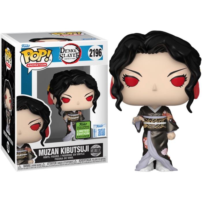 Funko POP! Demon Slayer: Kimetsu no Yaiba - Muzan Kibutsuji (Metallic) #2196