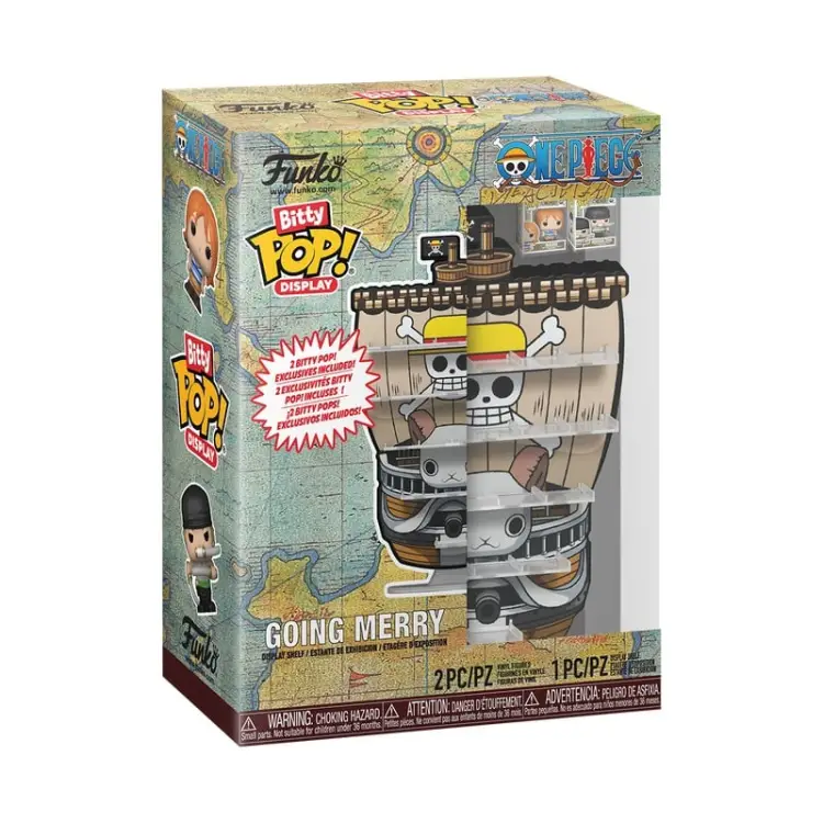 Funko - ONE PIECE - BITTY POP Display - Going Merry