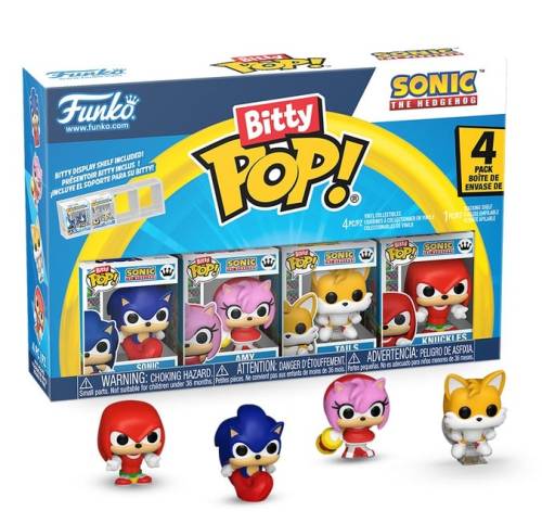 Funko - SONIC - Bitty Pop 4 Pack 2.5cm - Sonic