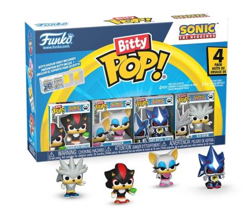 Funko - SONIC - Bitty Pop 4 Pack 2.5cm - Shadow