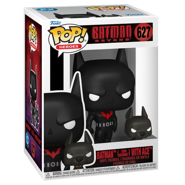 Funko - BATMAN BEYOND - POP & Buddy N° 629 - Batman with Ace