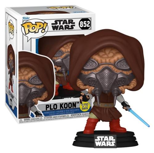Funko - STAR WARS - POP Star Wars N° 852 - Plo Koon (GW)
