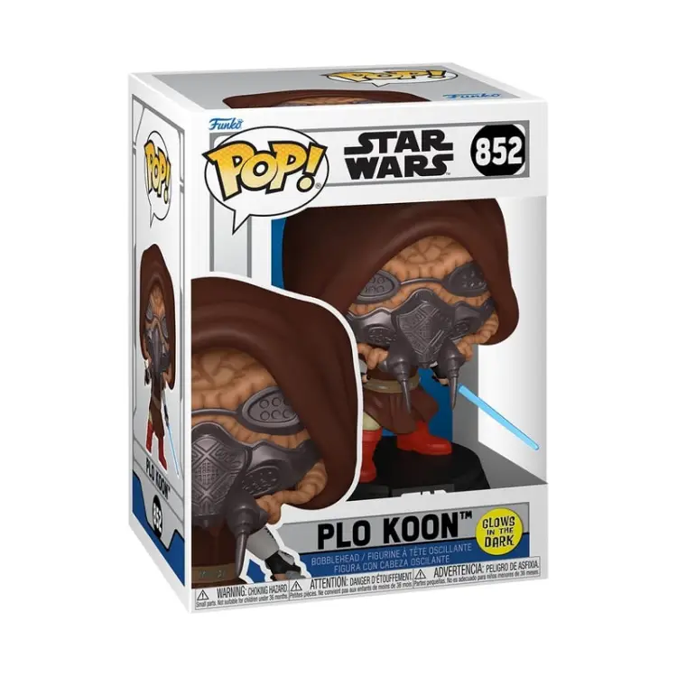 Funko - STAR WARS - POP Star Wars N° 852 - Plo Koon (GW)