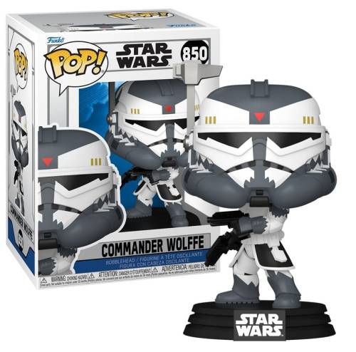 Funko - STAR WARS - POP Star Wars N° 850 - Commander Wolffe