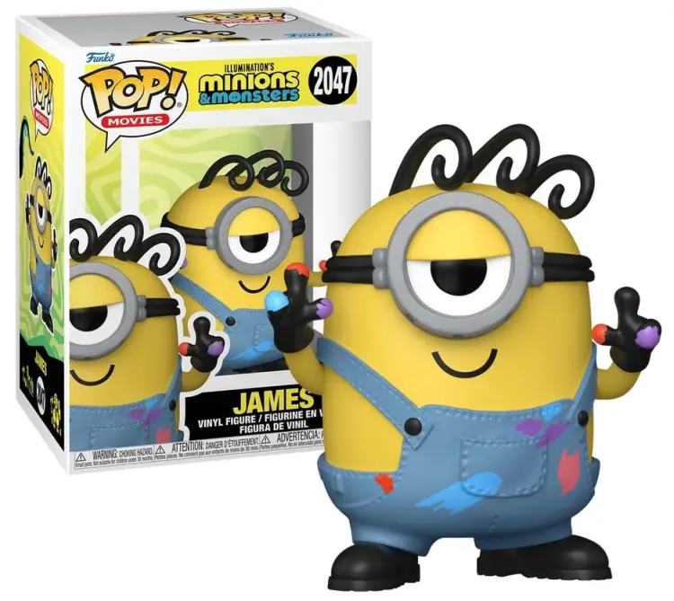 Funko - MINIONS & MONSTERS - POP Movies N° 2047 - James