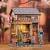 Cutebee - BOOK NOOK KIT - DIY - Sakura O Kimono Shop - 235pc + LED Light