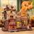 Cutebee - BOOK NOOK KIT - DIY - Bread Factory - 576pc + LED Light