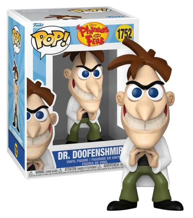 Funko - PHINEAS & FERB - POP Disney N° XXXX - Dr. Doofenshmirtz