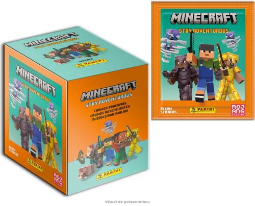 Panini Manga - MINECRAFT - Panini Display 36 Pochette 5 Stickers