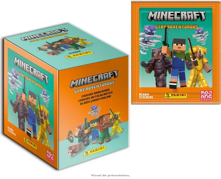 Panini Manga - MINECRAFT - Panini Display 36 Pochette 5 Stickers