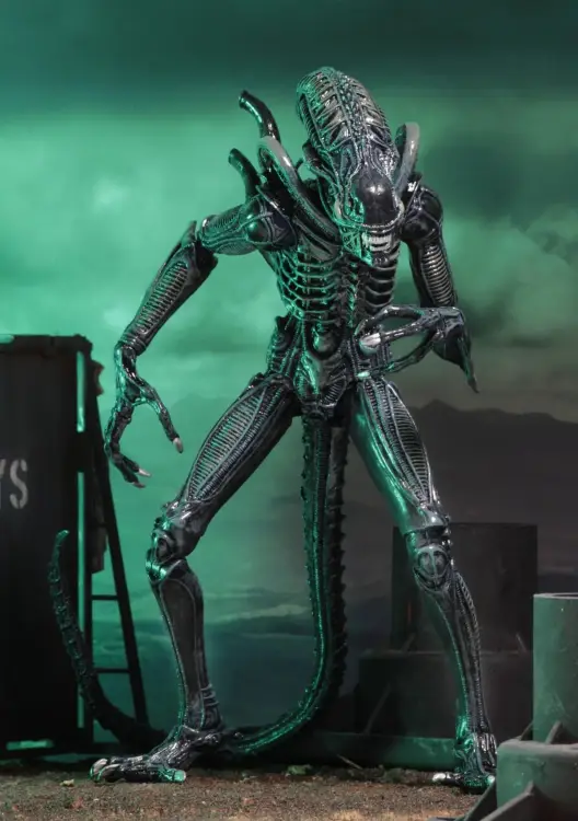 Neca - ALIENS - Warrior Alien Blue - Figure Ultimate 23cm