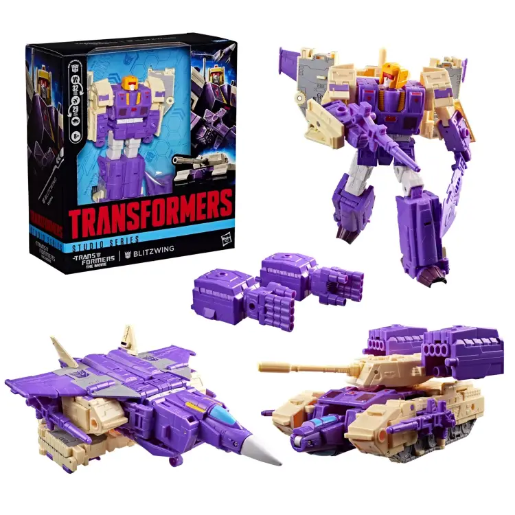 Hasbro - TRANSFORMERS - Blitzwing - Figure Studio Series Leader Class 17.5cm