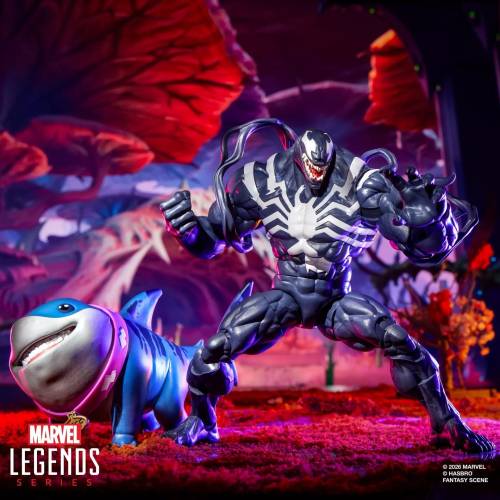 Hasbro - MARVEL RIVALS - Venom & Jeff the Land Shark - Fig. Legend Series 15cm
