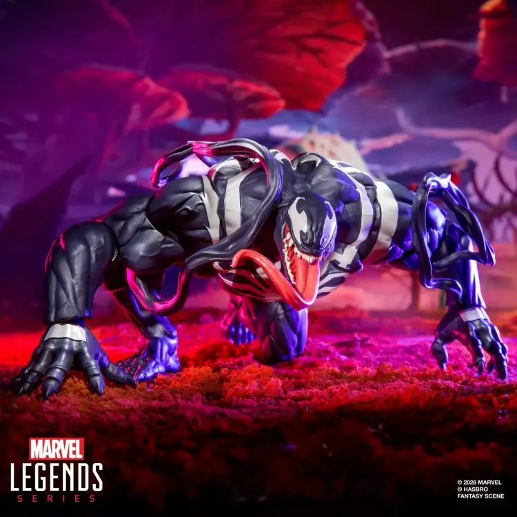 Hasbro - MARVEL RIVALS - Venom & Jeff the Land Shark - Fig. Legend Series 15cm
