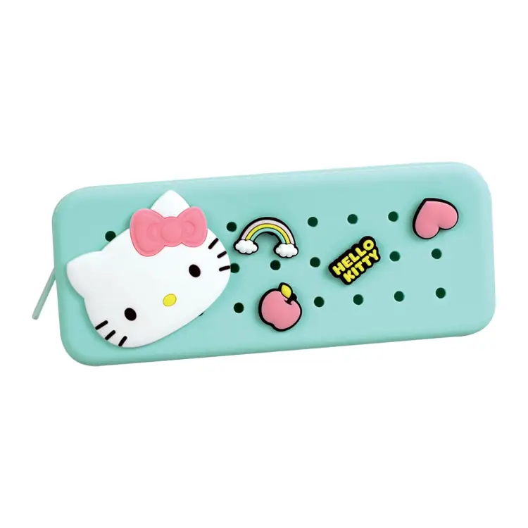 ITotal - HELLO KITTY - Silicone Pencil Case with pins
