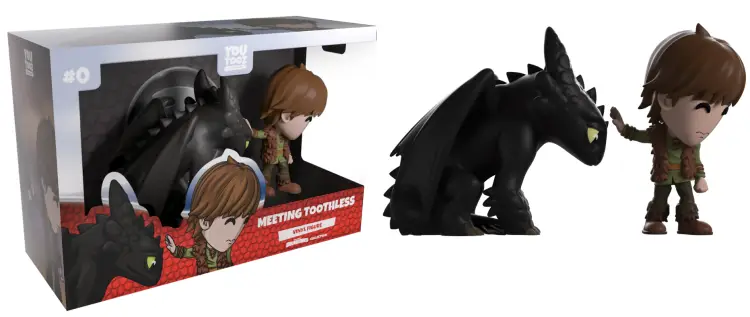 YouTooz - HOW TO TRAIN YOUR DRAGON - Meeting Toothless - Figure Youtooz 11cm