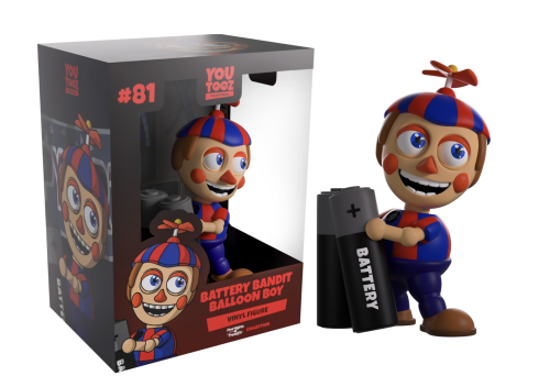 YouTooz - FIVE NIGHTS AT FREDDY'S -Battery Bandit Balloon Boy -Fig. Youtooz 12cm