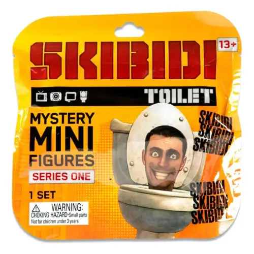Skibidi Toilet - Minifigurki - 1 losowa saszetka