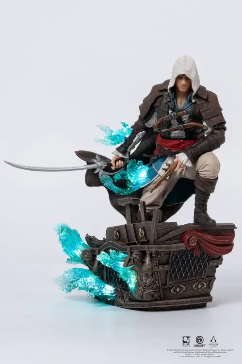 PureArts - ASSASSIN'S CREED BLACK FLAG - Edward -Statue Animus 1/8 27cm