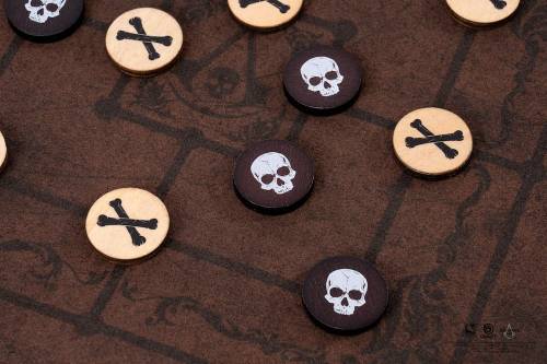PureArts - ASSASSIN'S CREED BLACK FLAG - Nine Mens Morris Boardgame