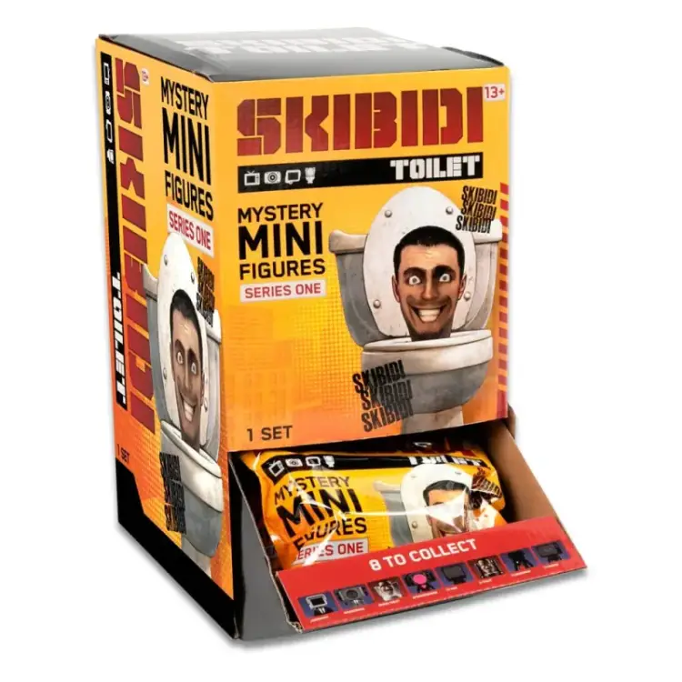 Skibidi Toilet - Minifigurki - 1 losowa saszetka