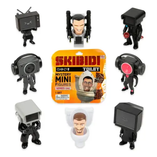 Skibidi Toilet - Minifigurki - 1 losowa saszetka