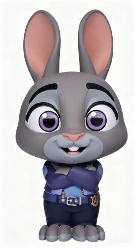 Monogram - ZOOTOPIE - Judy - Figural Bank