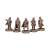 Nemesis - LORD OF THE RINGS - The Hobbits of the Shire - Set of 5 Statue 7cm