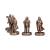 Nemesis - LORD OF THE RINGS - The Hobbits of the Shire - Set of 5 Statue 7cm
