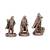 Nemesis - LORD OF THE RINGS - The Hobbits of the Shire - Set of 5 Statue 7cm