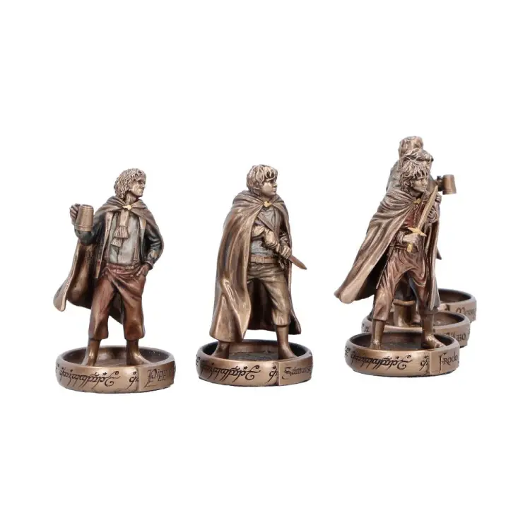 Nemesis - LORD OF THE RINGS - The Hobbits of the Shire - Set of 5 Statue 7cm