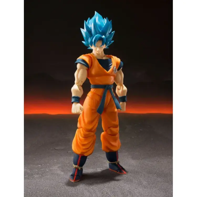 Figurka Dragon Ball Super Broly S.H. - Super Saiyan God Goku14 cm