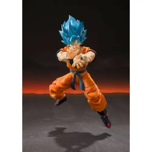 Figurka Dragon Ball Super Broly S.H. - Super Saiyan God Goku14 cm