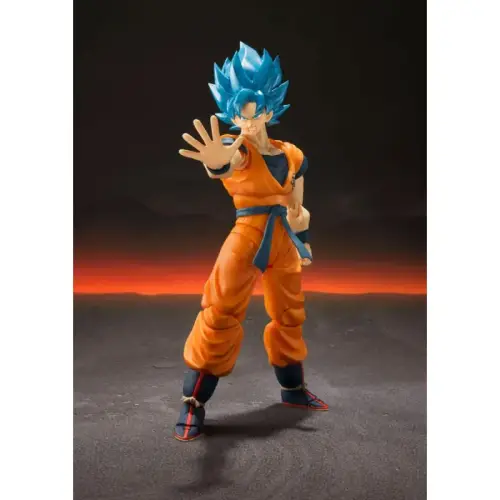 Figurka Dragon Ball Super Broly S.H. - Super Saiyan God Goku14 cm