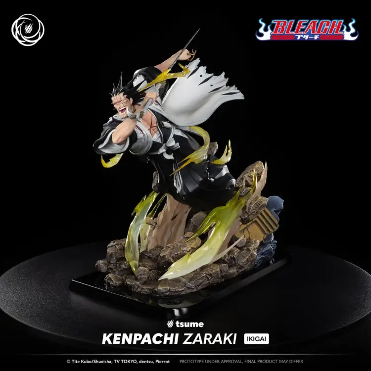 Tsume - BLEACH - Kenpachi Zaraki - Statue Ikigai 1/6 By Tsume 40cm