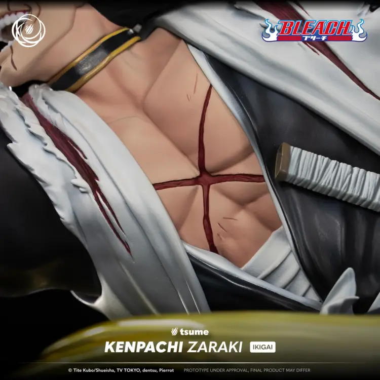 Tsume - BLEACH - Kenpachi Zaraki - Statue Ikigai 1/6 By Tsume 40cm